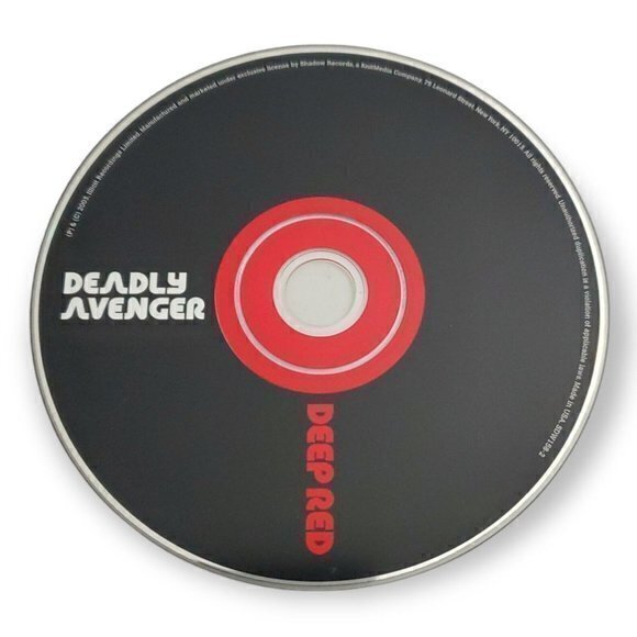 Deadly Avenger - Deep Red [2003 Promotional CD]‎ - Picture 3 of 3